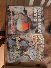 2x Gardeners World Magazines