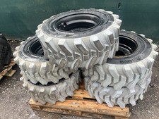 5x 12-16.5 Wheel Rim Tyre