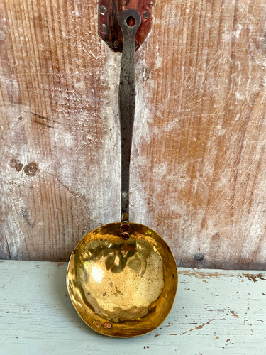 Vintage brass copper iron - &,