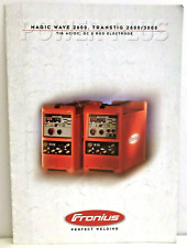 Fronius Advertising Brochure Magic Wave 2600 Transtig 2600/3000 Welding