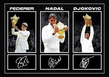 Federer Nadal & Djokovic