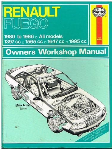 Renault fuego 6 2 0 - fuego, 2.0