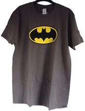 DC comics - Batman T-shirt  graphic print logo - Grey - Large - New without tags