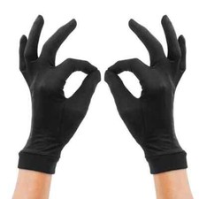 Thin Pure Silk Liner Gloves Thermal Ski Motorcycle Skiing Walking Inner Gloves