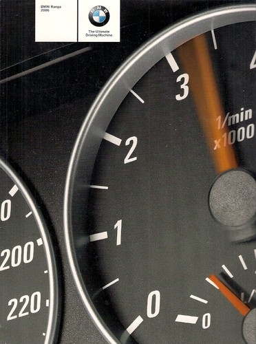 Bmw range 2006 brochure - range,