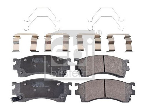 Front axle 16198 brake pad - axle,