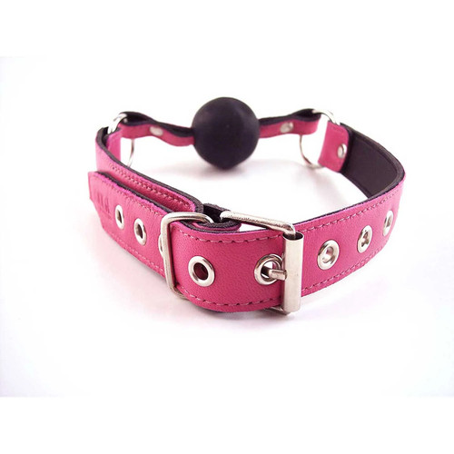 Rouge garments leather ball - rouge,