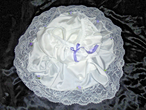 Stunning silky satin half - ,