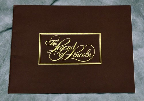 1985 the legend lincoln - "the,