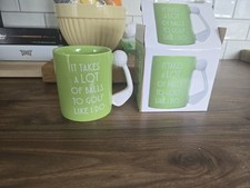 Novelty Golf Mug Brand New Iin Box