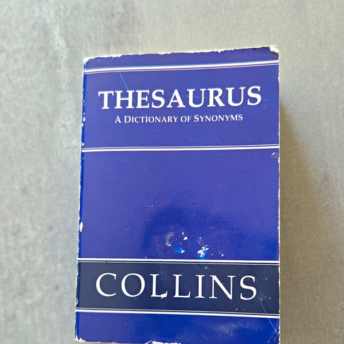 Collins thesaurus a - collins,