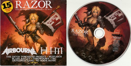 Metal hammer razor - metal,