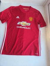 Adidas Manchester United 2016 Chevrolet Newton Heath Red Men's Shirt Size XL