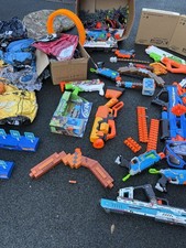 Nerf &xshot blasters, Bunkers, safety goggles, targets, Minecraft x nerf bundle 