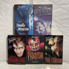 Point Horror Teen Horror 90's Paperback Book Bundle x4 & Point Crime The Beat 