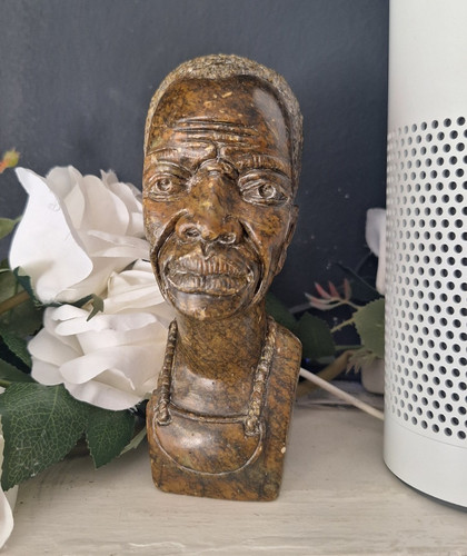 Soapstone stone man - stone,
