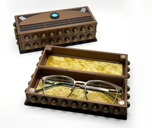Dalek inspired glasses - , case
