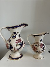 2 Masons Mandalay Blue Ironstone jugs, In Great Condition, No Chips