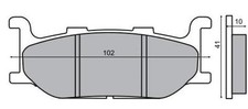 FRONT BRAKE PADS YAMAHA XV 950