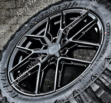 20" Black RF16 Alloy Wheels Fi