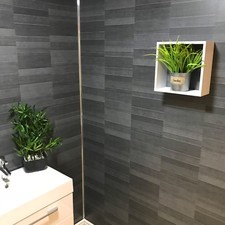 Carbon modern tile effect - carbon,