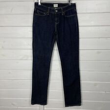 LEVIS Jeans Womens Size 26 Blue Dark Wash Demi Curve Straight Leg Casual W26 L32