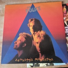 THE POLICE - ZENYATTA MONDATTA 1980 LP A&M RECORDS ORIGINAL UK PRESSING VG+/EX