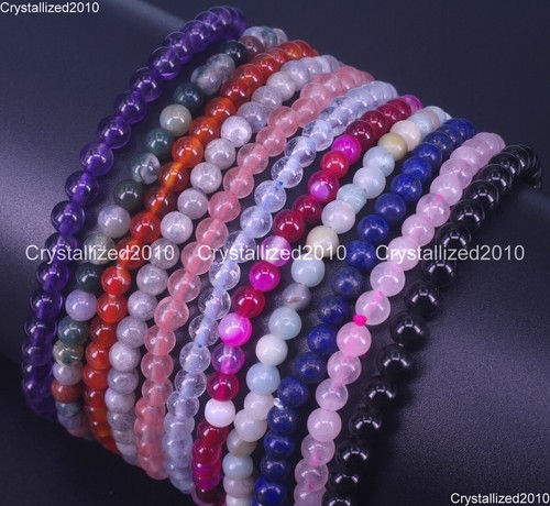 Handmade 4mm mixed natural - handmade,