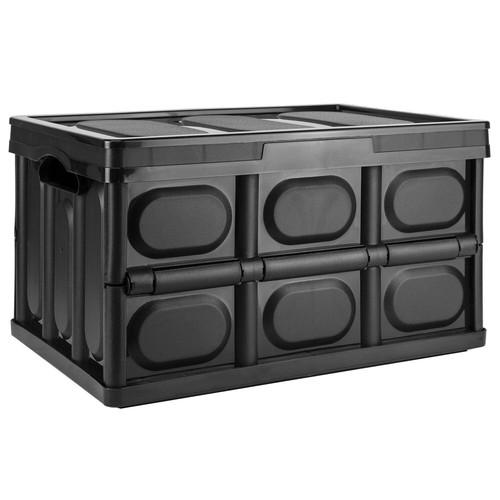 Storage box with lid - with, folding
