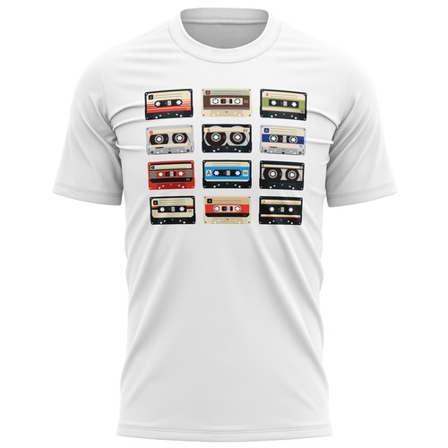 Mens retro cassette tapes - mens,