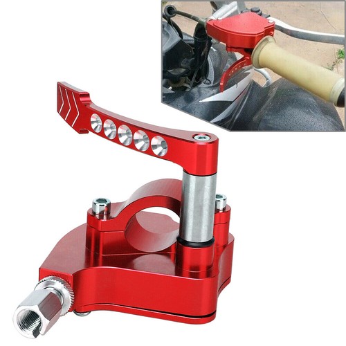 Red billet thumb control - red,