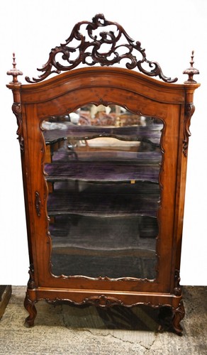 Antique french display - antique, cabinet