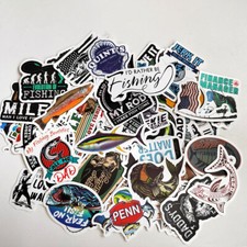 Fishing Stickers Lot of 100pcs