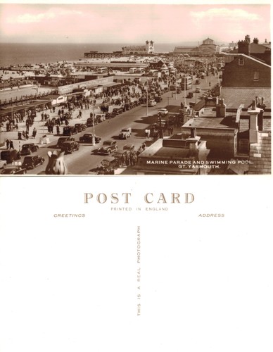 Vintage postcard gt yarmouth - -,