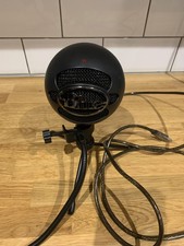 Blue Snowball USB Microphone - Black with pop filter 