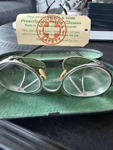 Vintage bausch lomb safety - &,