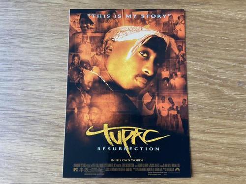 Vintage tupac postcard - 30,