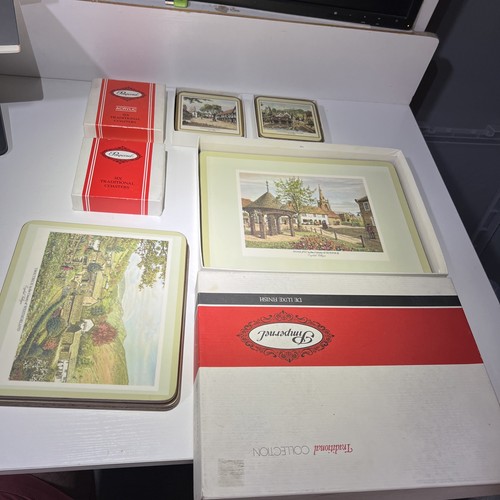 Pimpernel table mats - table, &