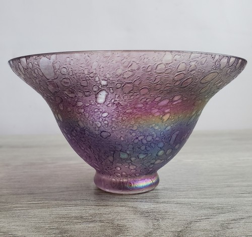 Heron glass iridescent oil - heron,
