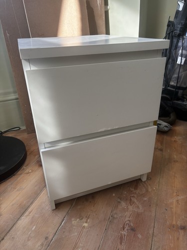 Ikea malm drawer bedside - ikea, 2-drawer