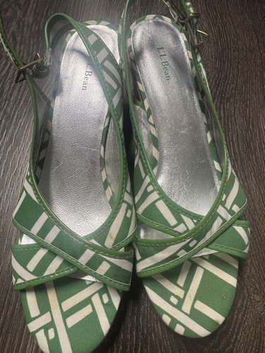 Bean womens green white - l.l.bean,