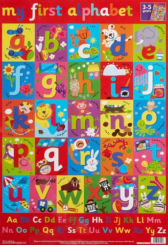 Kids abc alphabet high - kids, quality