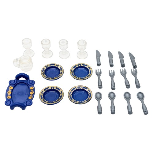 Playmobil lot dishes - , cutlery