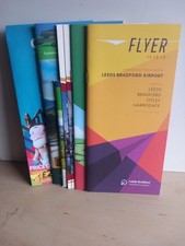 7 BUS TIMETABLES inc YORKSHIRE COASTLINER, THE LAKES,DALESBUS AIRELINE