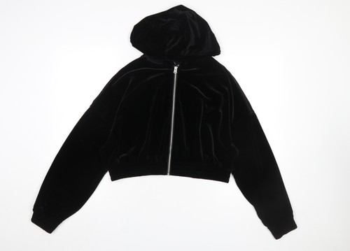 Divided women black velvet - h&m,