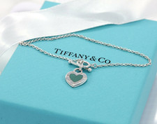 Tiffany & Co. Return to Tiffany Love Blue Heart Toggle Bracelet 'SALE' - Offer