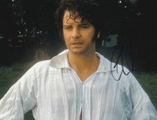 Colin Firth Hand Signed 8x6