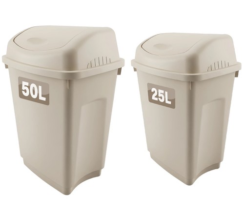 Plastic swing top - lid, dust