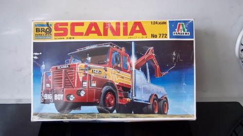 Italeri scania bro wrecker 722 - bro,