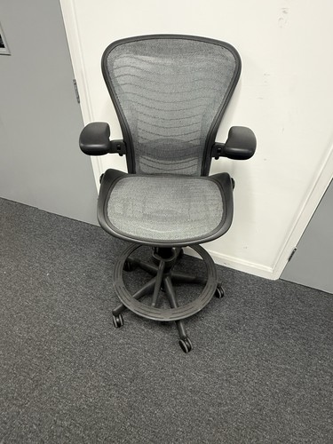 Herman miller aeron work stool - miller,